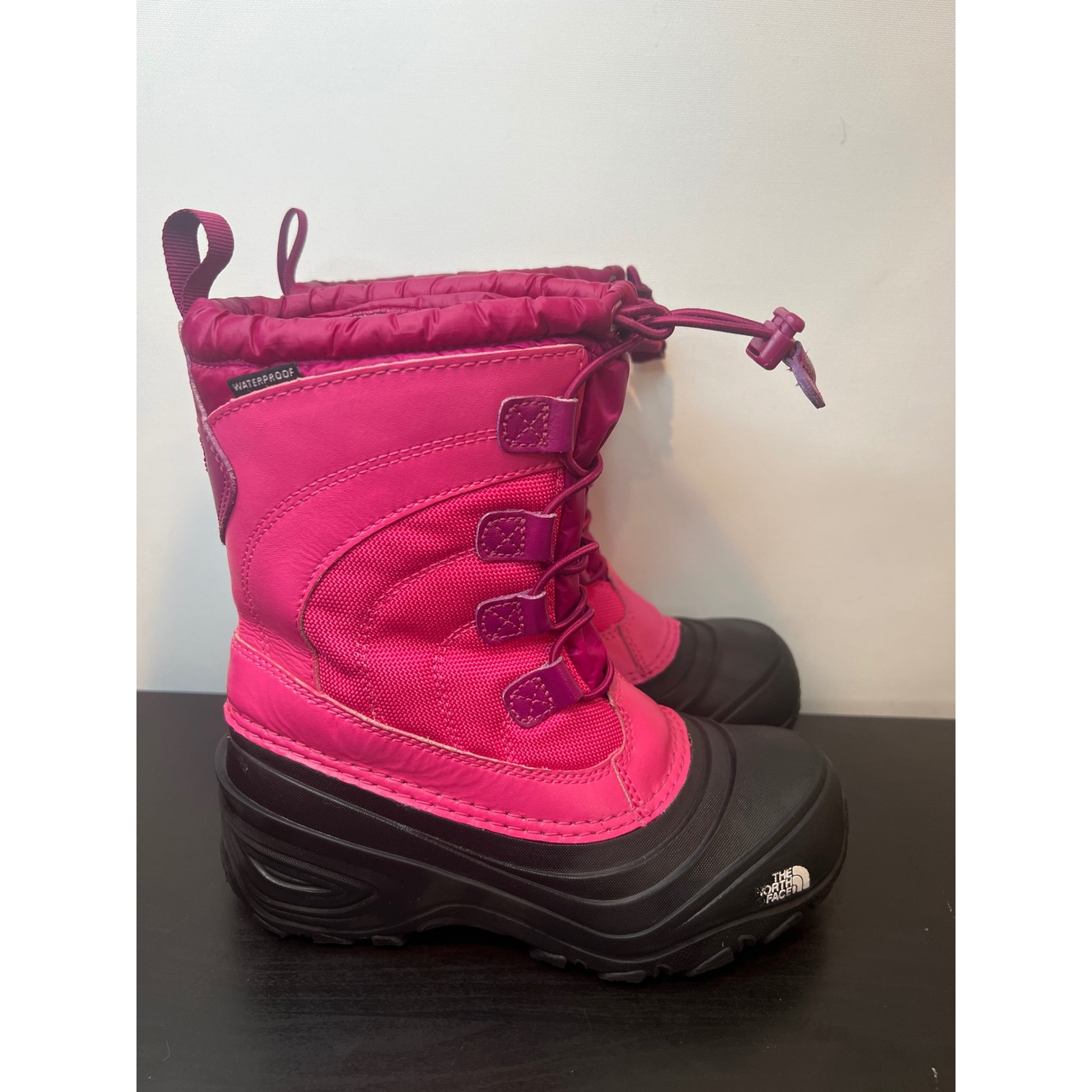 The North Face Alpenglow Winter Boots Pink Waterproof Insulated Snow Boots 2